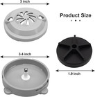 Pipeless Magnetic Jet Head Motor For Pedicure Spa Chair Part Magnetic Head  4 Pi