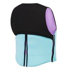 Speedo Sport Life Jacket Black Purple Zip Front Adjustable Straps