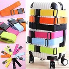 2 Pack Rainbow Luggage Staps Adjustable Suitcase Belts For Travel Accessories
