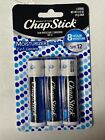 12 New Chapstick Moisturizer Original Lip Balm Tube  Spf 12 And Skin Protectant