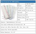 60-1200led 5050 Smd 3 Led Storefront Window Module Light   Remote   Power Kits