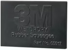3m Wetordry Rubber Squeegee  2  X 3