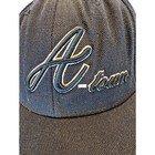 A-town Atlanta 7 3 4 Fitted Baseball Cap Hat Navy Negro League Baseball Museum