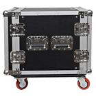 Seismic Audio 10 Space Rack Case With Casters Pa Dj Pro Audio