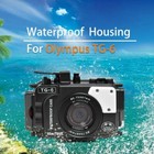 Seafrogs 60m Underwater Camera Housing Kit For Olympus Tg-6 W  Dome Port   Tray