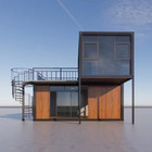 Hurricane Proof        Prefab Modular Homes 3 Bedrooms Prefabricated Kit Container 