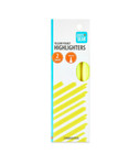 Pen gear Pocket Highlighter  Chisel Tip  Yellow  2 Count