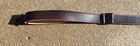 Ww2 Us Army M1 Helmet Leather Chinstrap Black Buckle Excellent Condition Strap