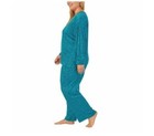Nwt Nautica Women 2-piece Lightweight Fleece Pajama Sleepwear Set S  70 5b501
