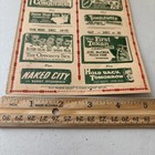 Vintage Clearwater Florida Outdoor Theatre Program  The Conqueror John Wayne
