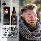 G b s Beard Grooming Kit - Beard Oil  Balm   Brush   Wood Comb And Combs