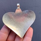Ancient Bronze Amulet  Byzantine Amulet With Heart Motif