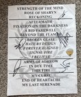 Killswitch Engage 2026 Tour Signed Setlist   Guitar Pick