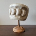 Millinery Hat Block Plastic Vintage Supplies Form Antique Mold Wooden