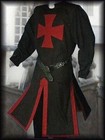 Medieval Knights Crusader Cosplay Tunic   Cloak Surcoat For Men Renaissance Larp
