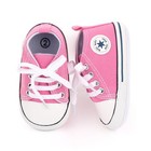 Unisex Baby Boys Girls Shoes  Newborn Infant Non-slip Canvas Denim High Top S   