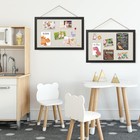 2-pack Linen Cork Board Bulletin Board 16 X 11 Inch Notice Board For School Home