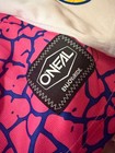 O neal Mayhem Crackle 91 Retro Motocross Jersey Large   Gloves Medium 9 Nwt