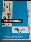 Precision Diamond Tool Co Catalog 1990 Cutting Tools  Dressing Tools  Wheels
