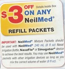 Lot Of 15 - 8 Oz Neilmed Sinus Rinse Bottle Kits New Sealed Exp 09 2029