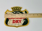 Large Canada Dry Ginger Ale Soda Embroidered Patch 6 5  X 6 
