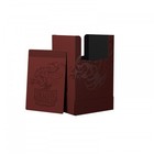 Dragon Shield Blood Red Black Card Deck Box Organizer Holder Storage Case
