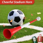 Collapsible Stadium Horn Noise Maker 24 Inch Vuvuzela Blow Horns Loud Sound Socc