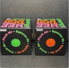 Authentic Lot Of 2x Schylling Needoh The Groovy Glob Stress Ball Green   Orange