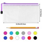 36pcs Pencil Pouches  9 2 X 4 7 In  Clear Pencil Pouch Bulk  Pencil Bags With