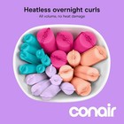 Foam Hair Rollers - 48 Count  Assorted Colors - Heatless Curls  Overnight Curls