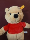 Steiff Disney Winnie The Pooh 11    Plush Stuffed Animal Bean Bag Toy