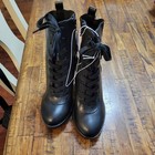 A New Day Women s High Heel Boots  Black  Sz 8 5  Nwt
