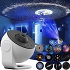 Led Galaxy Projector Starry Night Light Moon Star Sky Nebula Projection Lamp Us