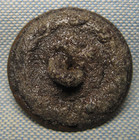 Dug Civil War Tin Back Cs Infantry Block  i  Coat Button From Vicksburg