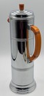 Vtg Art Deco Krome-kraft Farber Bros Chrome Cocktail Shaker Bakelite Handle