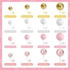48 Pcs Cake Topper Set  Balloon Cupcake Toppers   Foam Balls For Parties