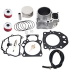 Big Bore Cylinder Top End Kit For 2007-2021 Honda Trx 420 Rancher 420 To 500