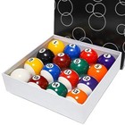 Ydds Billiard Balls Set 2-1 4  Regulation Size Pool Table  Assorted Styles 