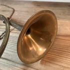Vintage Brass French Horn Hunting Decorative Made In India Equestrian Holiday