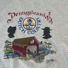 Vintage 90s Dutch Country Pennsylvania Sweatshirt Lancaster Pa Made In Usa Sz Xl