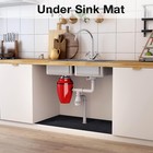 Black Shelf Liner For Kitchen tool Drawer  Non-slip  5 Mm Thick  20       197   