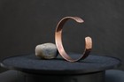 100  Solid Copper Cuff Bracelet For Women And Men Arthritis Pain Vintage Bangle