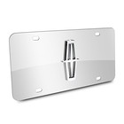 Lincoln Chrome no Fill Logo On Chrome Plate