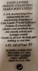 Estee Lauder Private Collection Silken Body Lotion 6 Fl Oz  7548 Extremely Rare