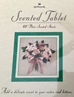 Vtg Hallmark Lightly Scented Tablet  40 Light Pink Floral Writing Sheets  New