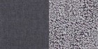 21   Wide Dark Gray Fabric Stacking Church Chair With Silver Vein Frame