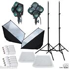 2000w Video Continuous Lighting Photography Softbox Light Stand Photo Studio Kit