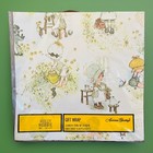 Vtg Holly Hobbie Gift Wrap Paper  2  Sheet And Gift Wrapping W Tag  1   Lot Of 2