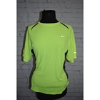 Nike Running Gym Shirt Womens Size Medium Neon Yellow Dri-fit Performance