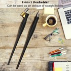 2 Sets Oblique Calligraphy Dip Pen Set Include 2-in-1 Calligraphy Oblique Pen Or
